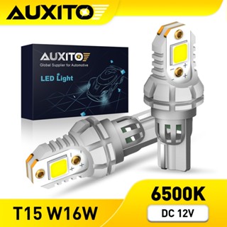 AUXITO 2PC หลอดไฟถอยหลัง LED T15 W16W 921 5050SMD Canbus