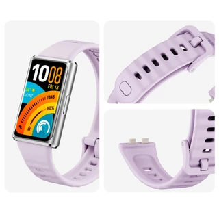 สายรัดซิลิโคนสายรัดข้อมืออุปกรณ์เสริมสร้อยข้อมือระบายอากาศสําหรับ Huawei Band 11 Pro / Huawei Band 11