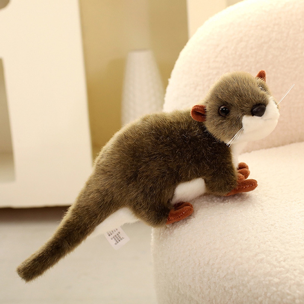 ของเล่นตุ๊กตา Silly Prone Otter น่ารัก Sea Otter ตุ๊กตาของเล่น