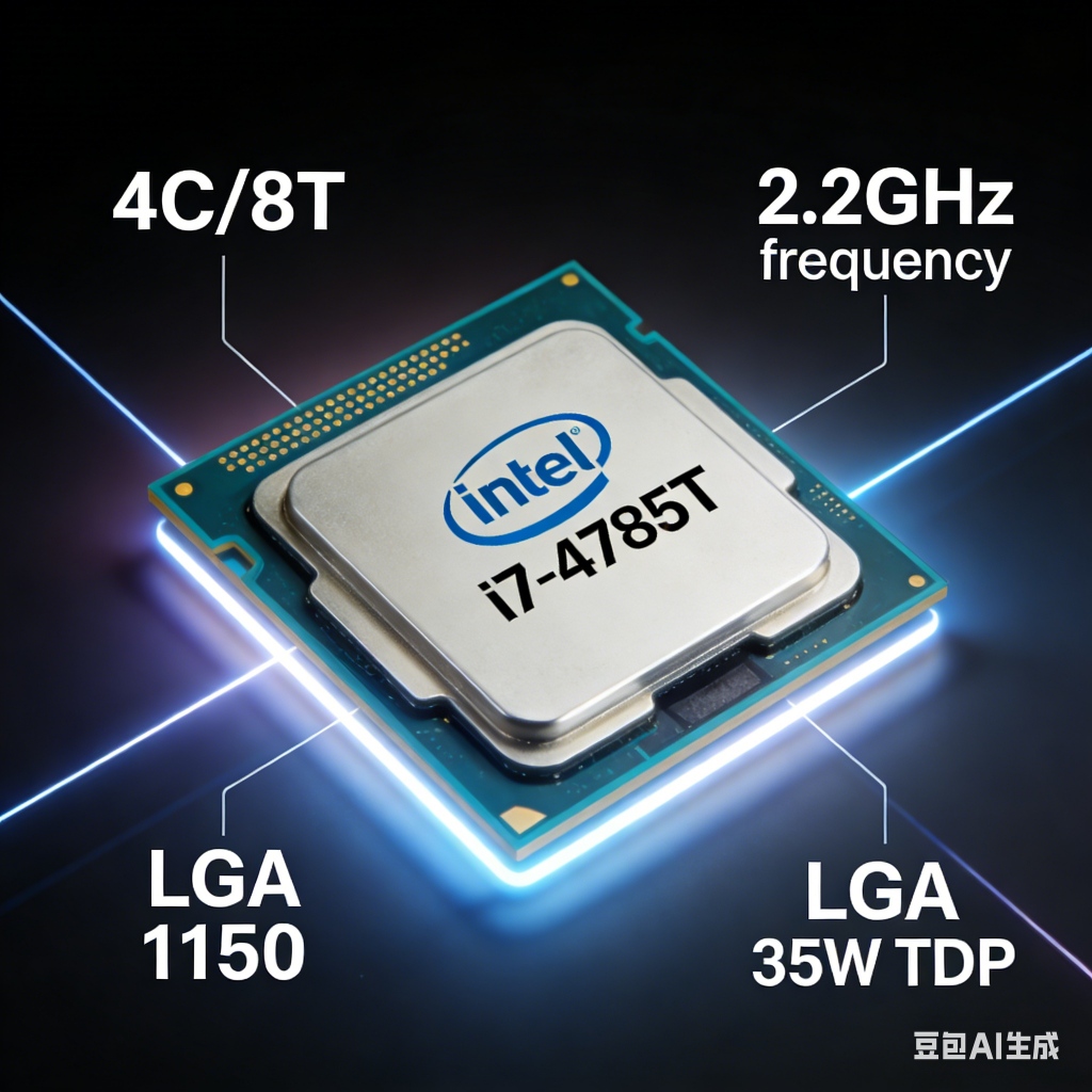สรุป: Intel i7-4785T CPU 4 Core 8 โปรเซสเซอร์การใช้พลังงานต่ํา โดยใช้ช่อง FCLGA1150, งานฝีมือ 22nm