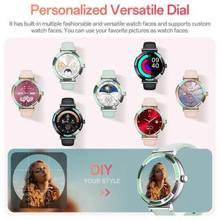 Aolon LILY R3 สมาร์ทวอท์ชบลูทูธโทรกีฬาฟิตเนสติดตาม Heart Rate Sleep Monitoring Smartwatch สําหรับผู้หญิง