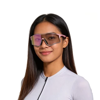 SCVCN Photochromic แว่นกันแดดสำหรับปั่นจักรยานน้ำหนักเบาทามแบบ UV400 แว่นกีฬากลางแจ้งมีสไตล์
