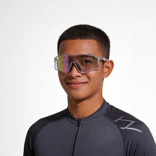 SCVCN Photochromic แว่นกันแดดสำหรับปั่นจักรยานน้ำหนักเบาทามแบบ UV400 แว่นกีฬากลางแจ้งมีสไตล์