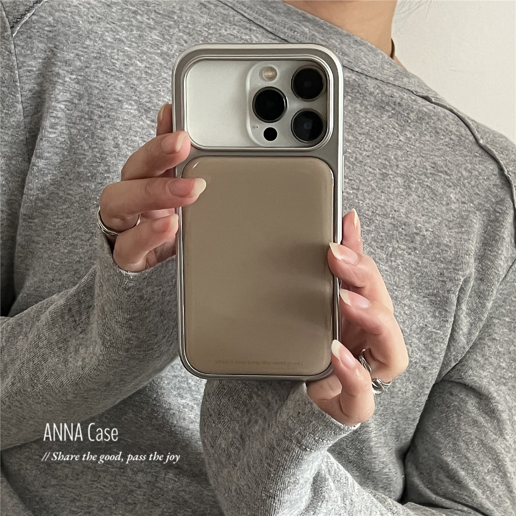 เคสโทรศัพท์สีทึบเรียบง่ายกันกระแทกเหมาะสําหรับ iPhone 17 promax 16 promax 15 promax 11 12 13 17 14plus 15plus 16e 16plus 15pro 17air ราคาถูก Shopee Lazada