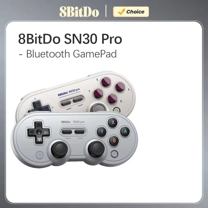 8Bitdo SN30 Pro บลูทูธ Gamepad คอนโทรลเลอร์ไร้สายสําหรับสวิทช์ 2 NS MacOS Android Steam Raspberry Pi