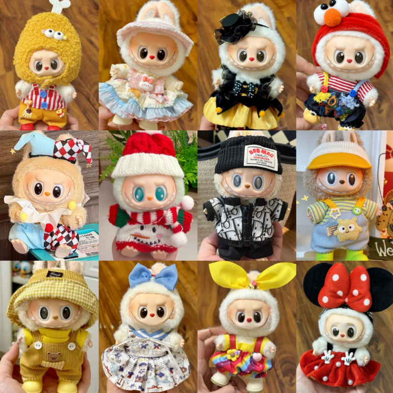 สูท เหมาะสําหรับลาบู ผ้าจี้หนึ่งสองสามรุ่นตุ๊กตาสามารถสวมใส่เสื้อผ้าเด็กแฟชั่นยอดนิยมชุด