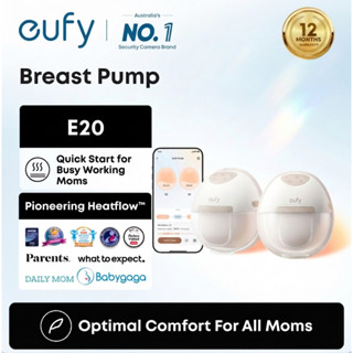 ANKER eufy E20 เครื่องปั๊มนมแบบอุ่นได้, ระดับความร้อน 3 ระดั…