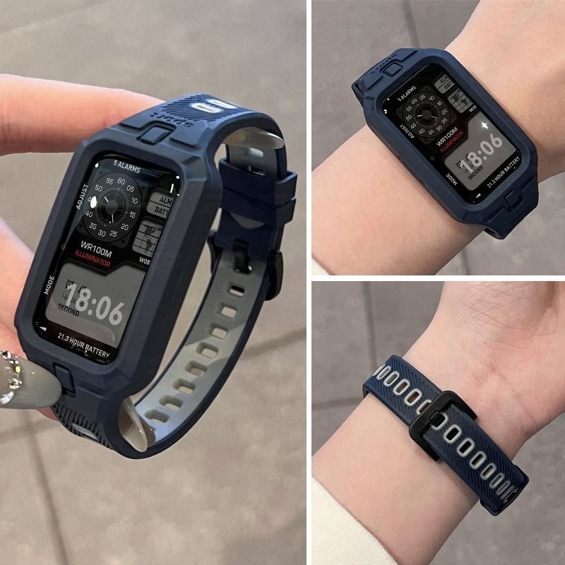 สําหรับ Huawei Band 11 11 Pro สายซิลิโคนพร้อมนาฬิกา Smart Watchstraps สายรัดข้อมือกีฬาแบบนุ่มเปลี่ยนสร้อยข้อมือสําหรับ Huawei Band 11 Pro