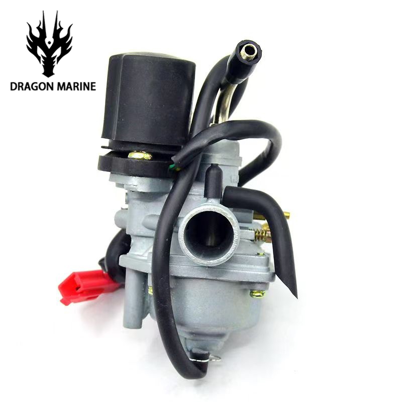 Karburator PZ19J 19mm สำหรับ Yamaha JOG50 JOG90 50cc 90cc 2 Stroke Skuter 1E40QMB 1PE40QMB