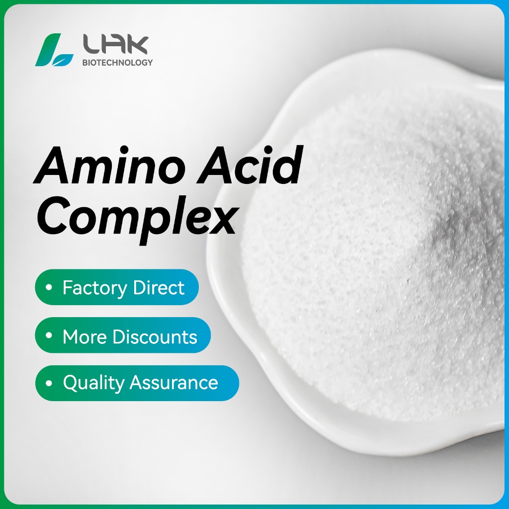 Compound Amino Acid Powder 18 กรดอะมิโน Mixture 70% วัสดุดิบเกรดอาหาร Nutritional Enhancer 500g/1kg Double Pack จัดให้โดย Lvhekang