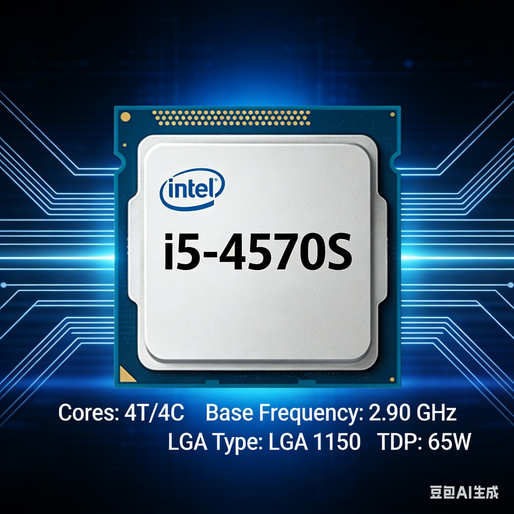 โปรเซสเซอร์ CPU Intel i5-4570S 4 Core 4 สาย ใช้สล็อต LGA 1150, งานฝีมือ 22nm