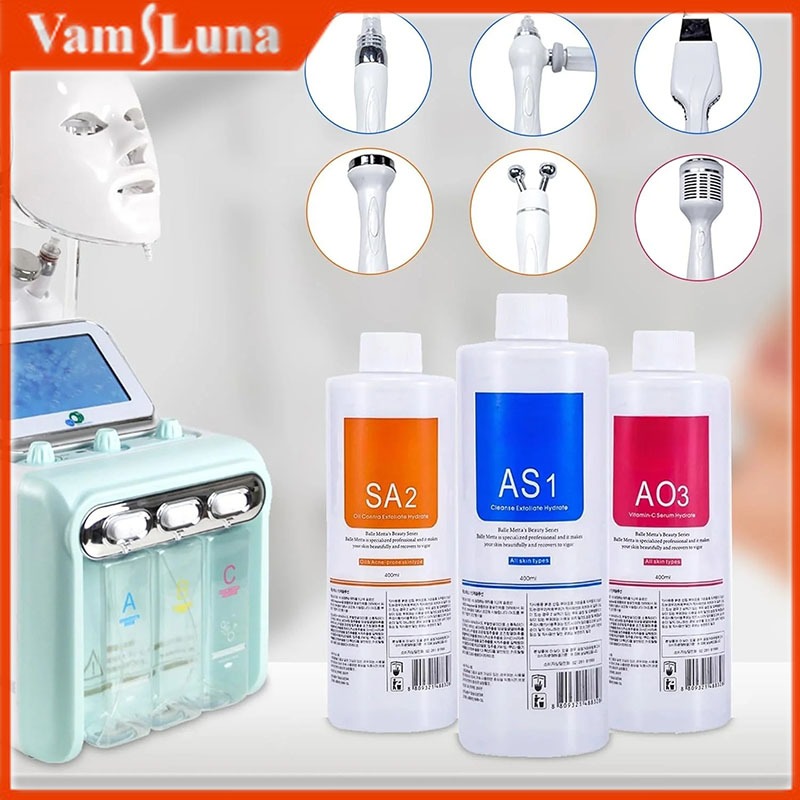 Hydrate Solution AS1 SA2 AO3 สําหรับเครื่องบํารุงผิวหน้าไฮโดรเจนออกซิเจน Aqua Peeling Serums สําหรับ