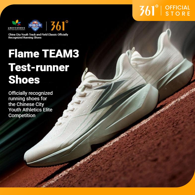 361 Degrees Flame Team 3.0 รองเท้าวิ่งกีฬาสำหรับผู้ชาย 672612233