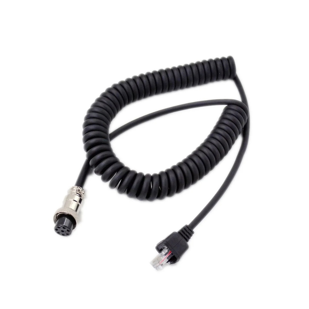 สายต่อไมโครโฟน 8 พินหญิง RJ-45 Modular สําหรับ YAESU FT MD-1 MD100 MD200 FT1000 FT-450D FT-991A อุปก