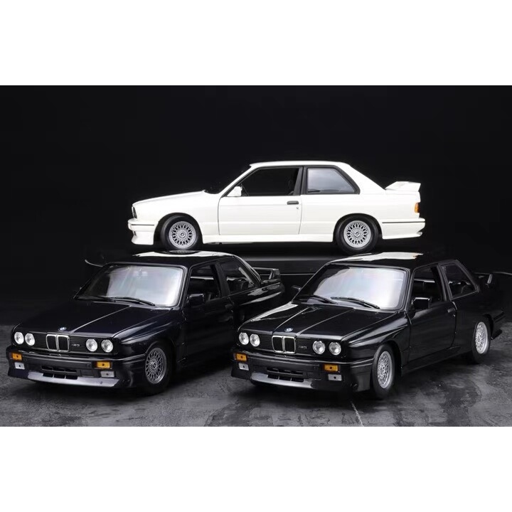 Mini Cut 1: 18 BMW M3 (E30) 1987 Alloy Full Open Car Model