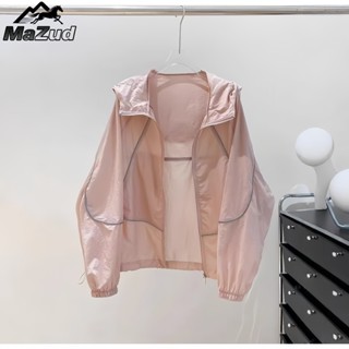 MaZud Women Sunscreen Jacket UPF50+ เสื้อกันแดดผู้หญิง แบบมี…