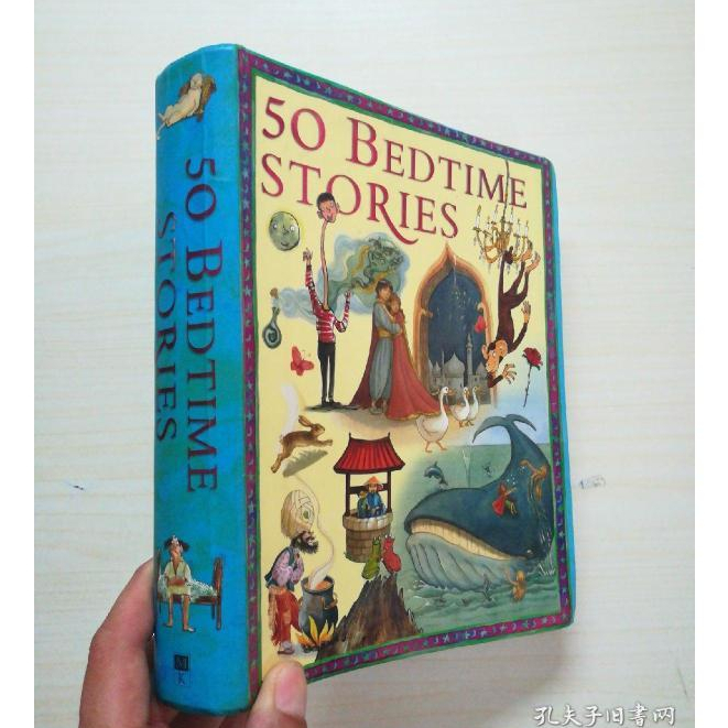 5O BEDTIME STORIES 50 BEDTIME STORIES English Original Second-Hand Books เกือบใหม่เอี่ยม