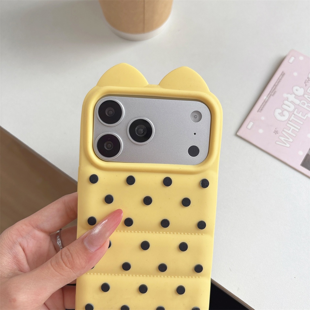 สําหรับกรณี iphone 17 PRO MAX 16 PRO MAX 3D สามมิติการ์ตูนซิลิโคน Soft Case ราคา ถูกที่สุด ดีลบีเคเค แกลเลอรีภาพที่ 6
