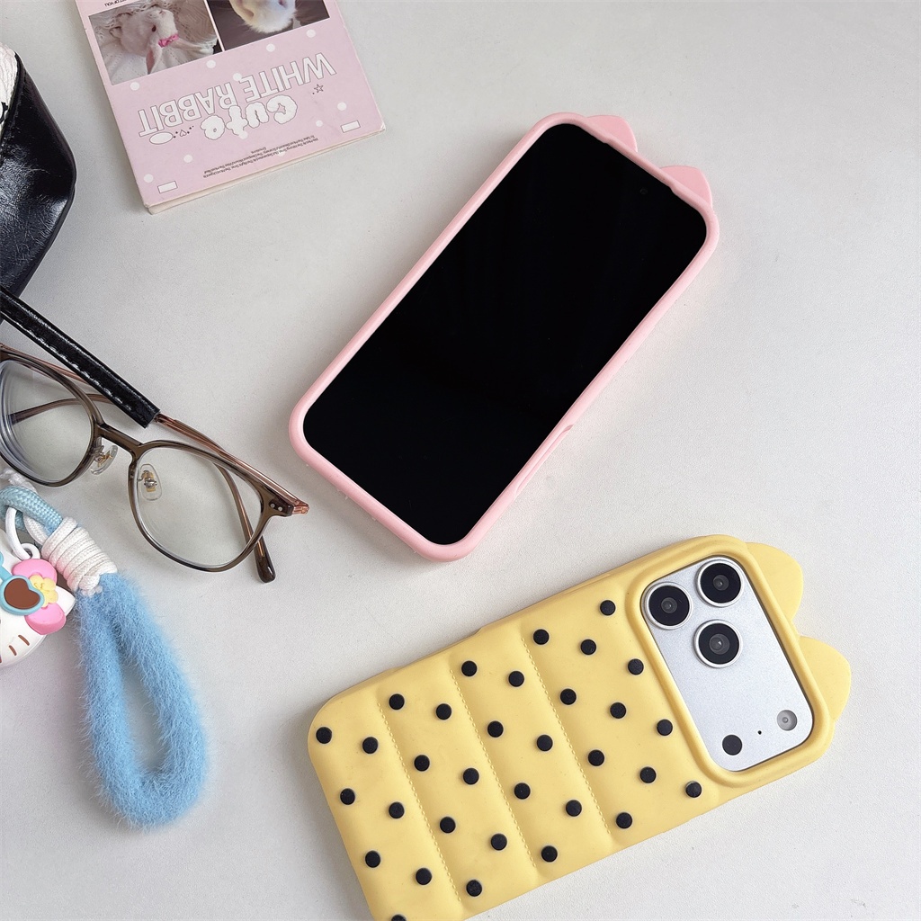 สําหรับกรณี iphone 17 PRO MAX 16 PRO MAX 3D สามมิติการ์ตูนซิลิโคน Soft Case ราคา ถูกที่สุด ดีลบีเคเค แกลเลอรีภาพที่ 4