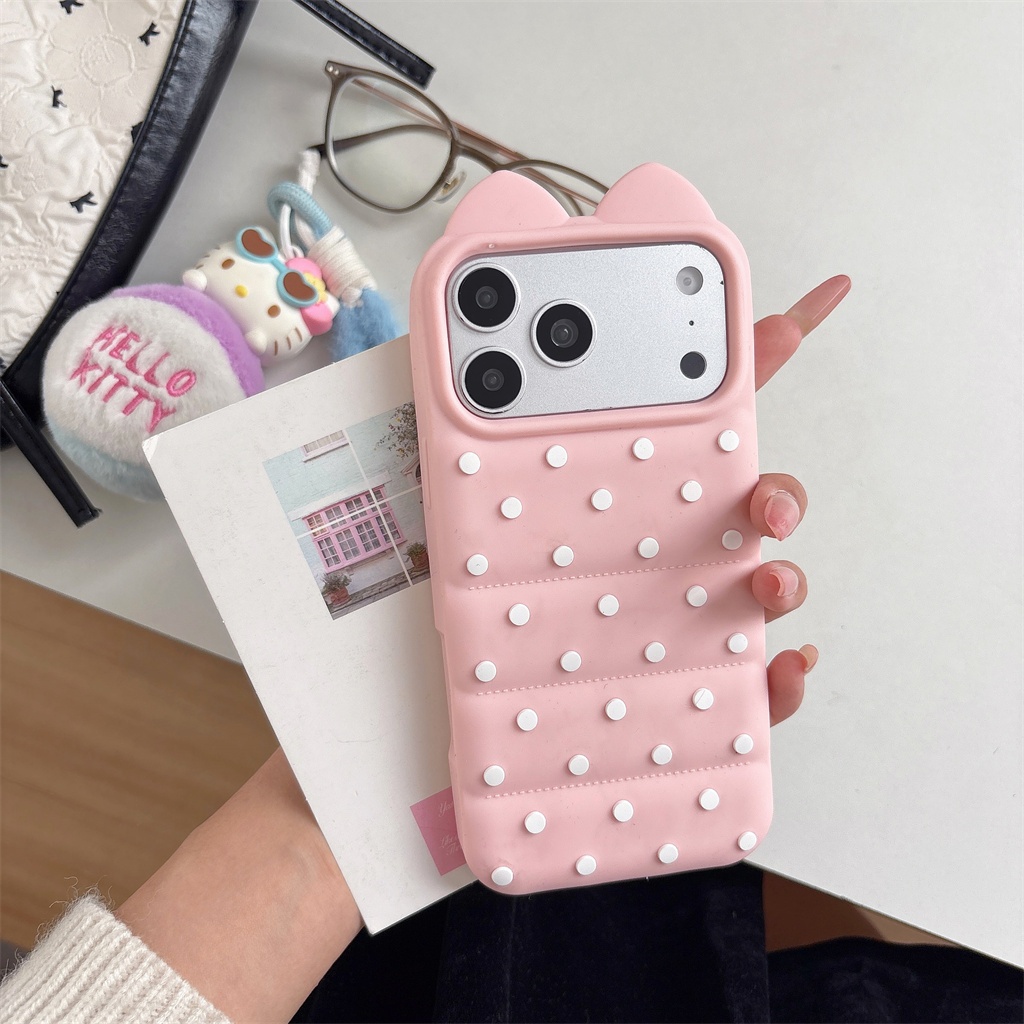สําหรับกรณี iphone 17 PRO MAX 16 PRO MAX 3D สามมิติการ์ตูนซิลิโคน Soft Case ราคา ถูกที่สุด ดีลบีเคเค แกลเลอรีภาพที่ 2