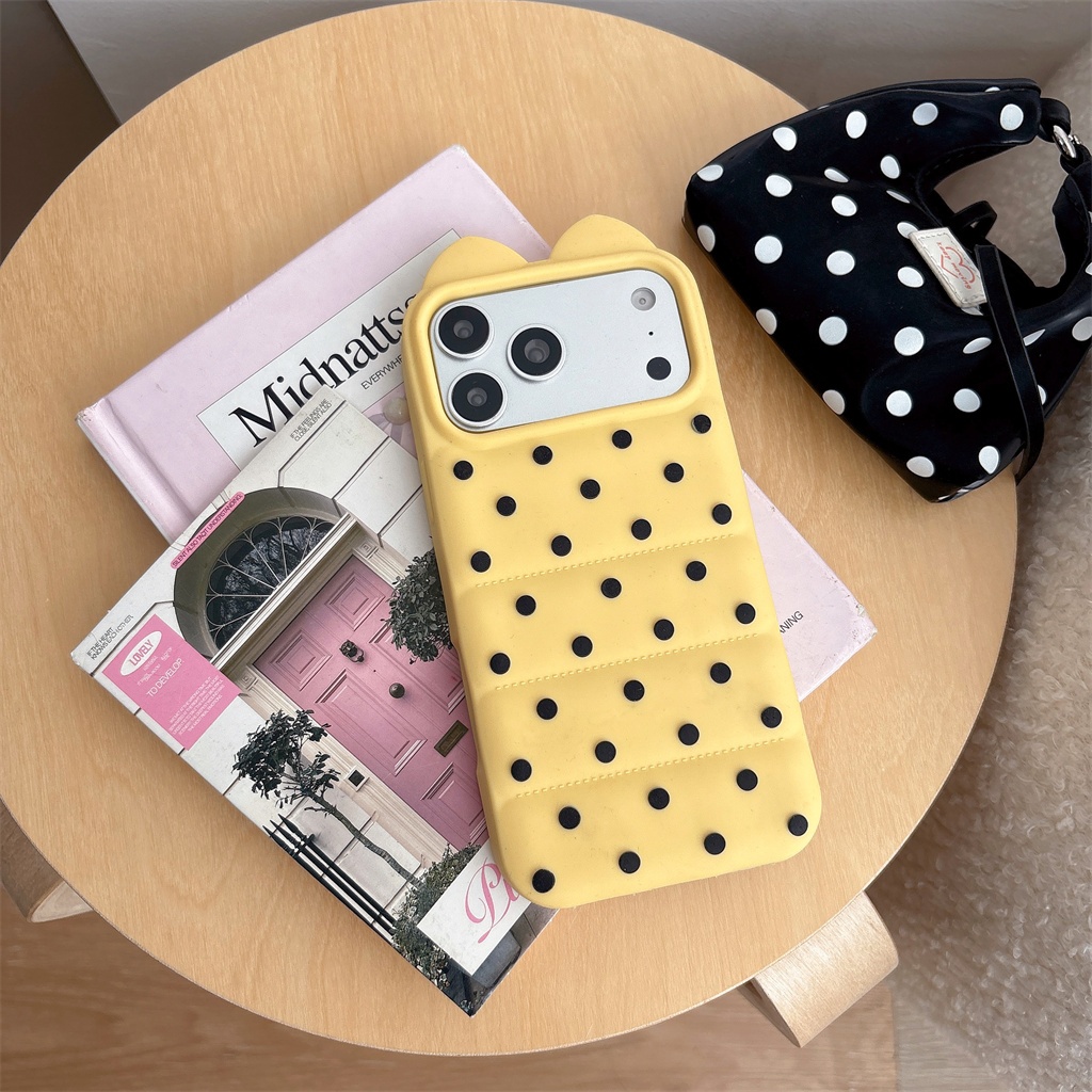 สําหรับกรณี iphone 17 PRO MAX 16 PRO MAX 3D สามมิติการ์ตูนซิลิโคน Soft Case ราคา ถูกที่สุด ดีลบีเคเค แกลเลอรีภาพที่ 3