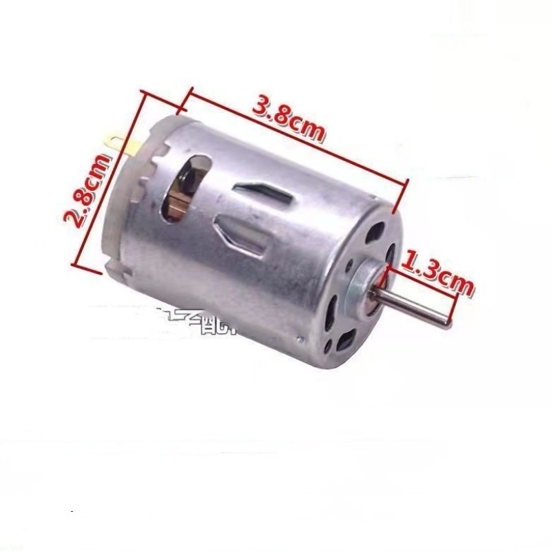 มอเตอร์ DC 12-36V R385 12V มอเตอร์ขนาดเล็ก
