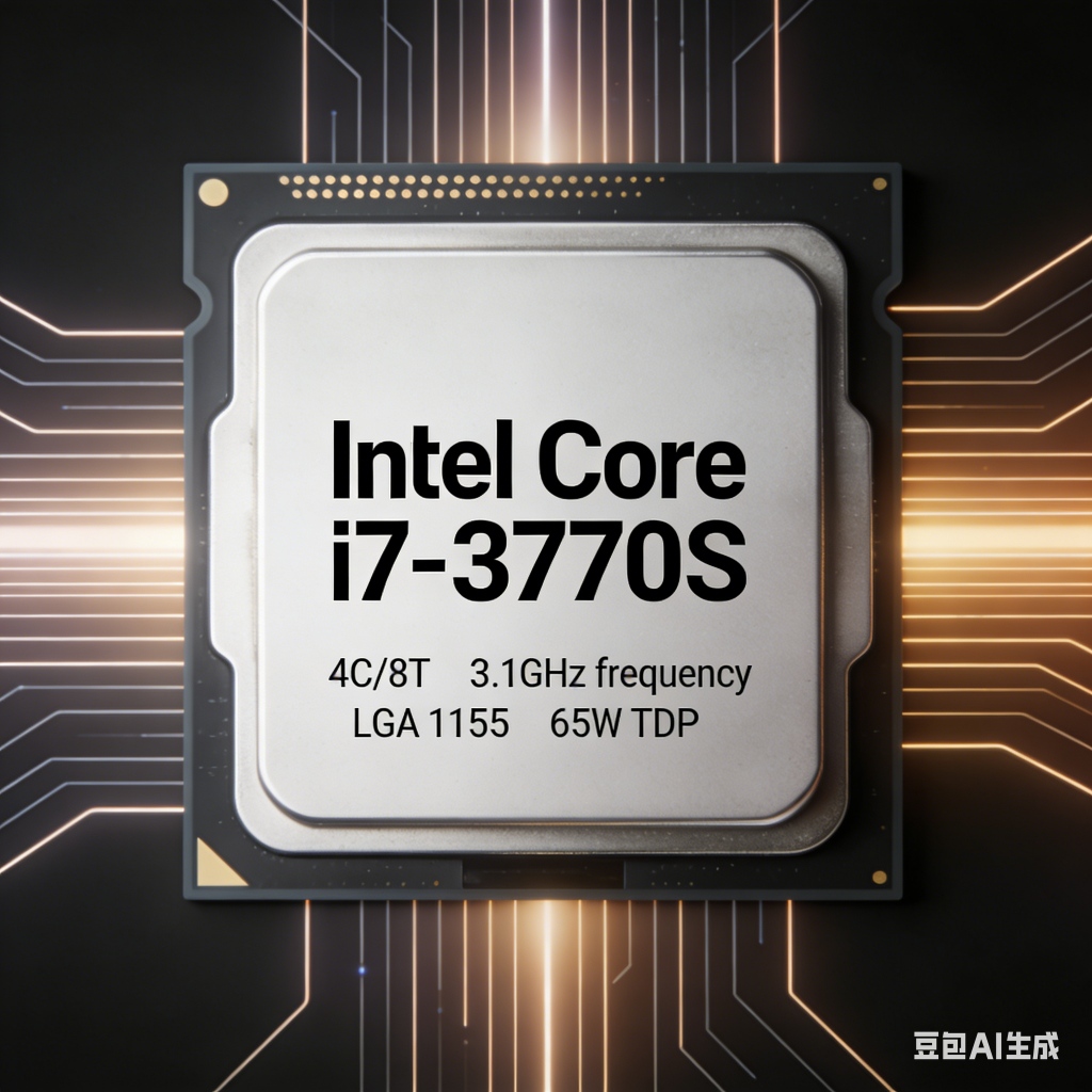 Intel Core i7-3770S เป็นโปรเซสเซอร์เดสก์ท็อป Core i7 รุ่นที่สาม, 4 Cores 8 สาย, LGA 1155 ช่อง