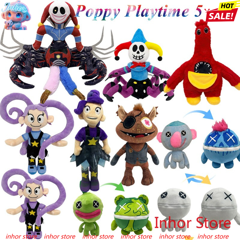 Poppy Playtime Chapter 5 Broken Things Plush Lily Lovebraids Huggy Wuggy‌ Papa Newy Super Soft ตุ๊กตาของเล่นตุ๊กตาน่ารักสําหรับเด็กผู้หญิงแฟนของขวัญวันเกิดเด็ก