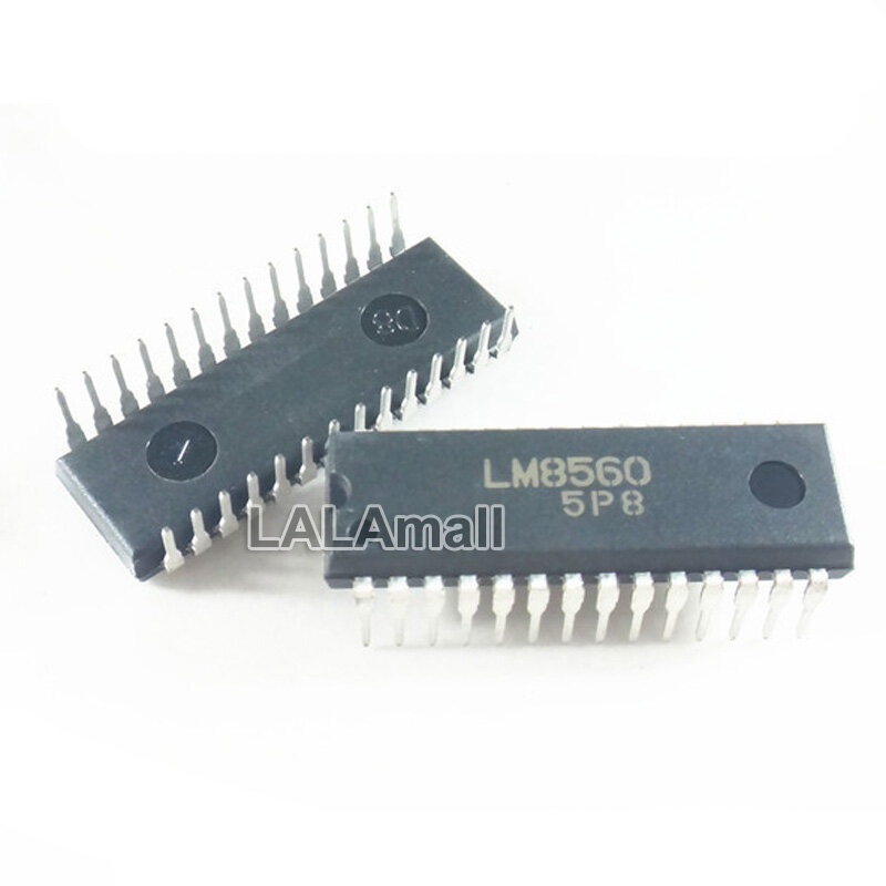2 ชิ้น LM8560 DIP-28 นาฬิกาปลุกดิจิตอลชิป IC ใหม่ต้นฉบับ