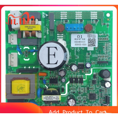 Haier HRF-IV298H, HRF-IV398H ตู้เย็นอินเวอร์เตอร์เมนบอร์ดควบคุมหลัก W19-87 01E W19-8701E