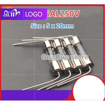 XH 10pcs F12.5AL250V Fast Acting ฟิวส์ 12.5A 250V เตาแม่เหล็กไฟฟ้าฟิวส์แก้วปริมาณ 5x20MM