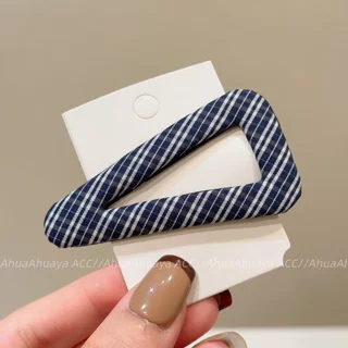 ญี่ปุ่นเกาหลีสไตล์ใหม่ Hand-Made Polka Dot ผ้า Breaking Bangs Breaking คลิป Retro Age-Reduction ผมหักคลิปด้านข้าง