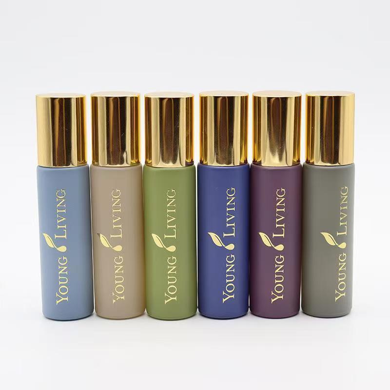 แพ็ค 6 ชิ้น High-Appearance Morandi Series 10ML Youlefang Roll-On Bottle ขวดเปล่าน้ําหอม Sub-Bottle