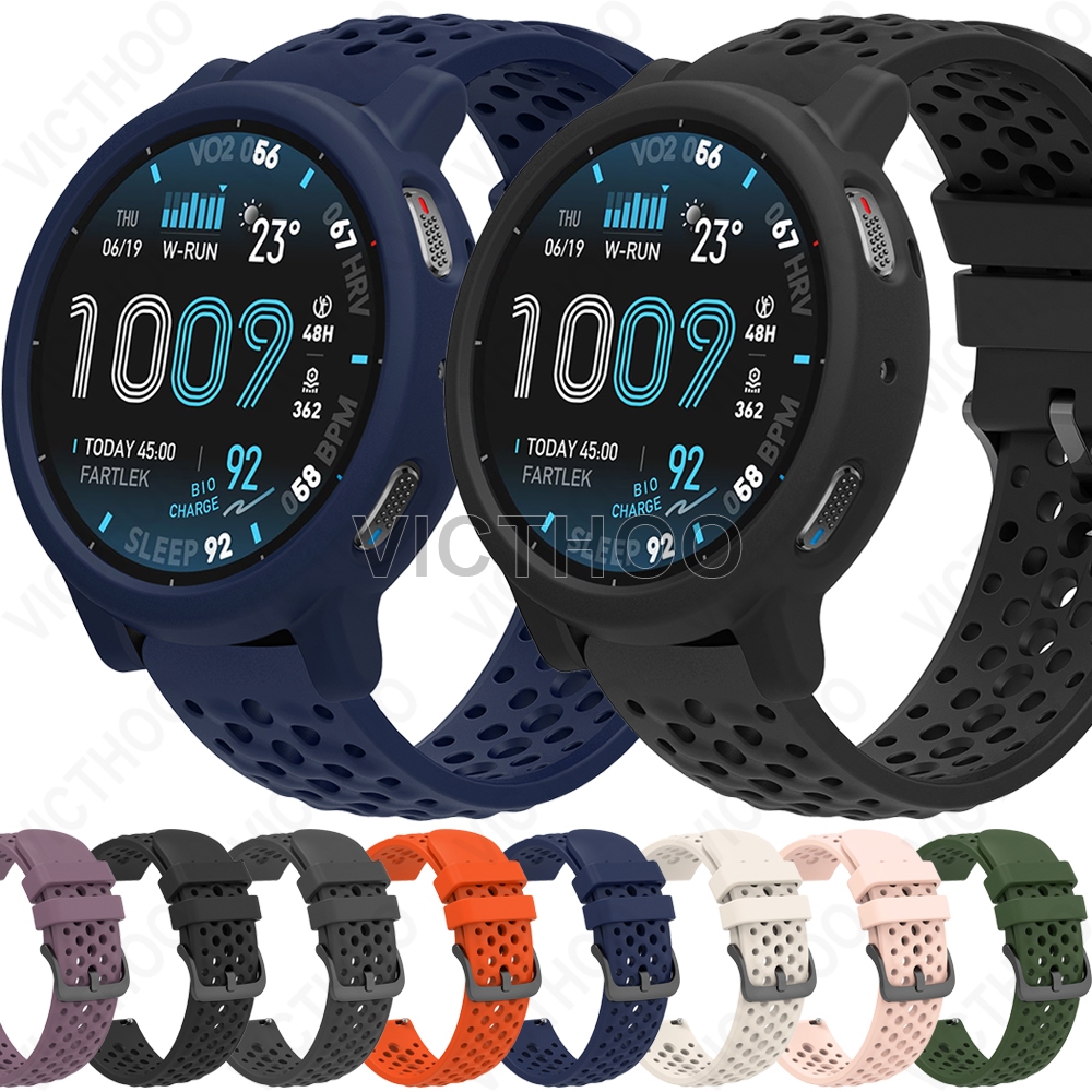 สร้อยข้อมือสายรัดซิลิโคนพร้อมการเปลี่ยนเคสฝาครอบสําหรับ Amazfit Active Max