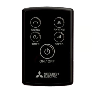 พัดลมแท่นเจาะ Mitsubishi Electric 40 ซม. พร้อม Remote Classy Grey LV16SRAPCYGY (เฉพาะรีโมทคอนโทรล)