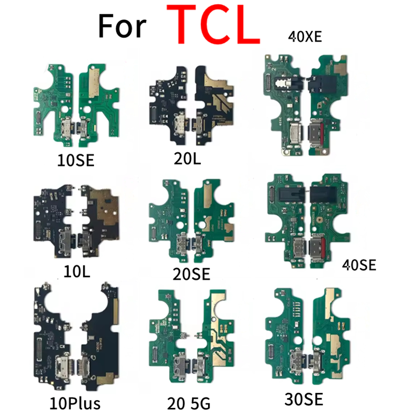 สําหรับ TCL 10 Plus 10L 10SE 20 5G 20 Pro se XE 20L 20R 20Y 30 40 405 408 USB ชาร์จพอร์ต Dock Connec