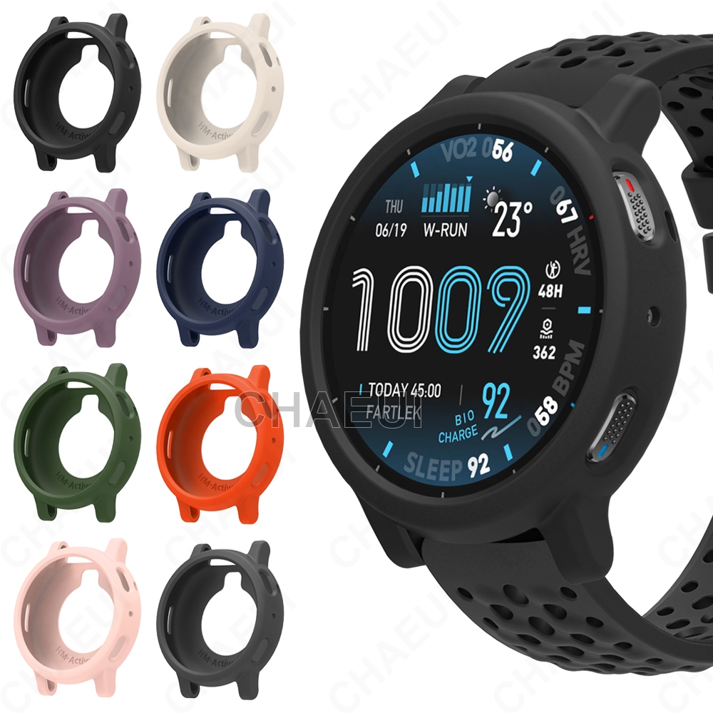 เคสซิลิโคนเปลือกป้องกันครึ่งฝาครอบอุปกรณ์เสริมสําหรับ Amazfit Active Max