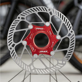 ZRACE Z2 ขนาด 160 มม. จานเบรกโรเตอร์แบบ Center Lock สําหรับเสือภูเขา/เสือหมอบ ระบายความร้อนได้ดีเยี่ยม โรเตอร์แบบลอยตัว ดิสก์เบรก