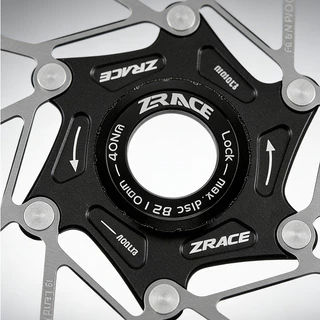 ZRACE Z2 ขนาด 160 มม. จานเบรกโรเตอร์แบบ Center Lock สําหรับเสือภูเขา/เสือหมอบ ระบายความร้อนได้ดีเยี่ยม โรเตอร์แบบลอยตัว ดิสก์เบรก