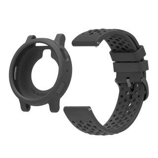 สร้อยข้อมือสายรัดซิลิโคนพร้อมอุปกรณ์เสริมสายรัดข้อมือเคสสําหรับ Amazfit Active Max