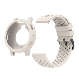สร้อยข้อมือสายรัดซิลิโคนพร้อมอุปกรณ์เสริมสายรัดข้อมือเคสสําหรับ Amazfit Active Max