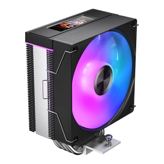 Jungle Leopard K400 LCD ARGB CPU Cooler 2.99 นิ้ว 4 ท่อความร้อน 5V 3PIN ARGB Mobo Sync สําหรับ Intel LGA1155 LGA1200 LGA1700 AMD AM5 AM4
