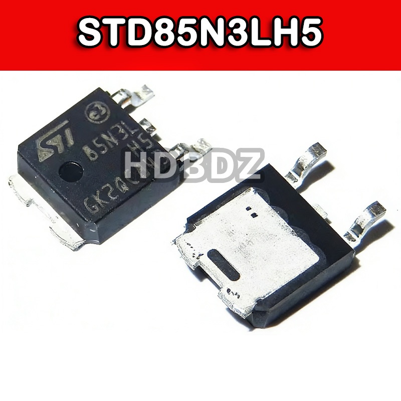 5~20PCS STD85N3LH5 TO-252 85N3L 30V 80A Field Effect Management MOS IC SMD