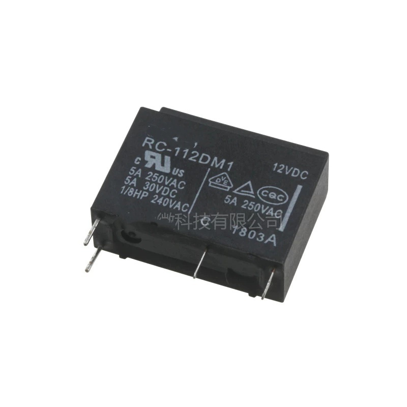 รีเลย์ RC-105DM1 112DM1 124DM1 4 Pins 5A หนึ่งชุดเปิดปกติ