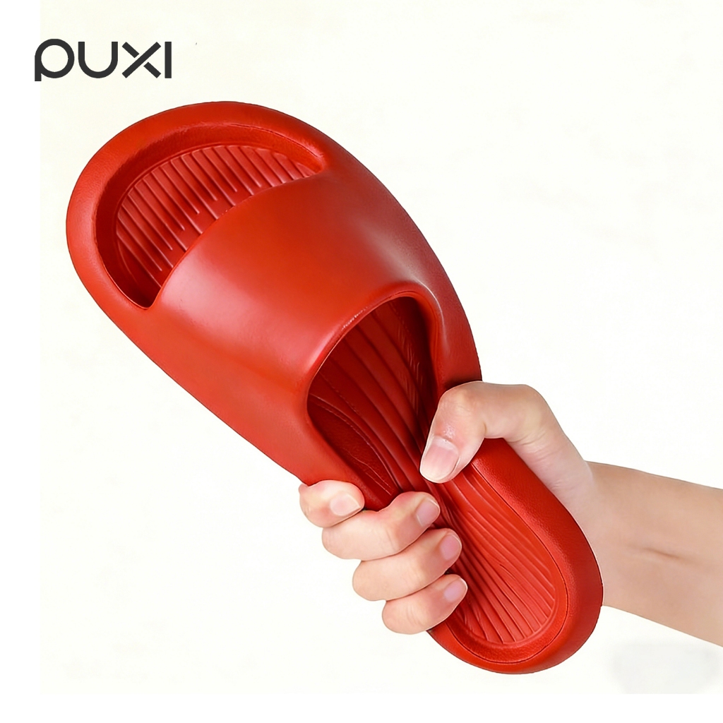 【เฉพาะสำหรับบ้าน】PUXI เรือแบนานา รองเท้าแตะสำหรับผู้หญิงและผู้ชาย น้ำหนักเบา สวมใส่สบาย ทรงหลวม เหมาะสำหรับใช้ในบ้าน