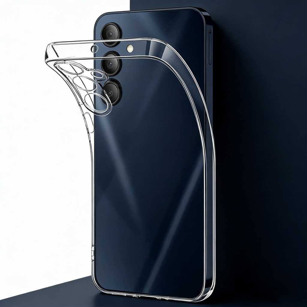 SAMSUNG ซิลิโคนอ่อนนุ่มเคสบางเฉียบสําหรับSamsung Galaxy S21 22 23 24 25 26 Plus Ultra FE EdgeเคสใสS20 S10 S9 S8