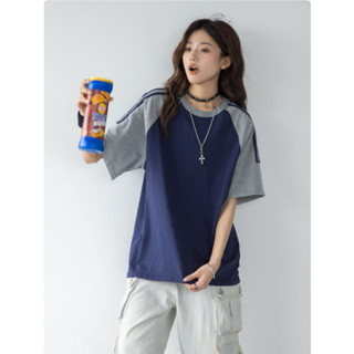 Selvze เสื้อยืด ปาดไหล่ เสื้อแฟชั่น โอเวอร์ไซซ์ เสื้อสาวอวบ …