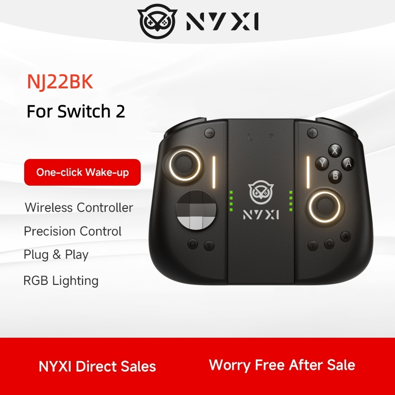 NYXI Hyperion 3 Controller สําหรับ Nintendo Switch 2 Joypad ไร้สาย Joycon