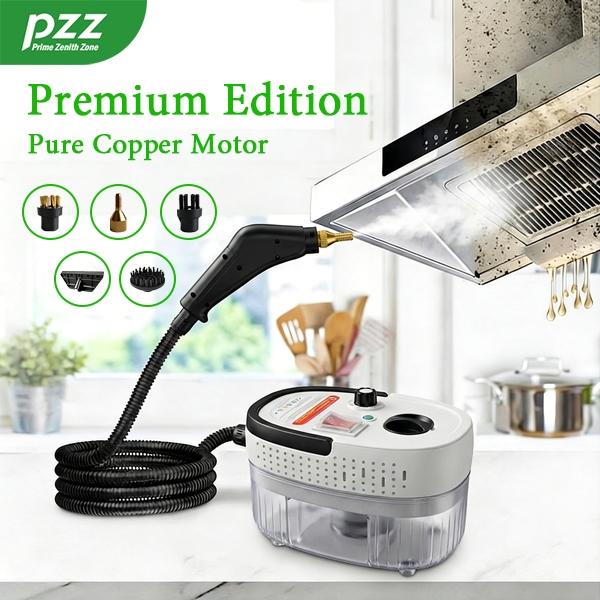 เครื่องทำความสะอาดไอน้ำในครัวเรือน Pzz 105 ℃กำจัดคราบน้ำมันและกำจัดไรฆ่าเชื้อ  สปริงเกลอร์หลายแบบเหมาะสำหรับหลายโอกาส เครื่องมือทำความสะอาดขายร้อนในประเทศไทย ออกจากไอน้ำได้อย่างรวดเร็ว