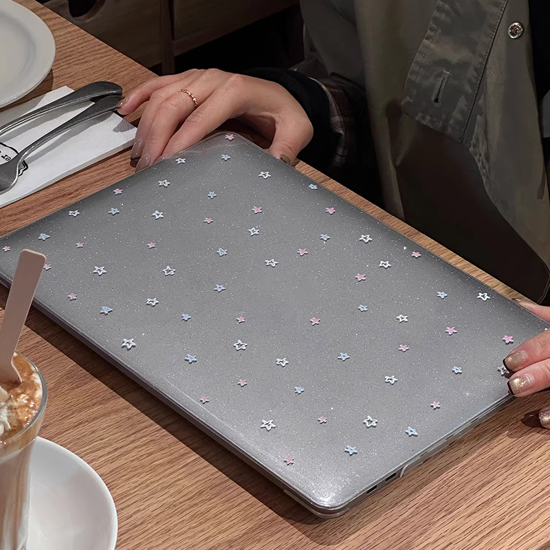 ดาวที่มีสีสันพิมพ์ประกายสําหรับ 2026 MacBook Neo A3404 Air M5 13 นิ้ว A3449 Air15 นิ้ว M5 A3448 Pro14 นิ้ว M5 A3434 Pro16 M5 Air M1 A2338 M2